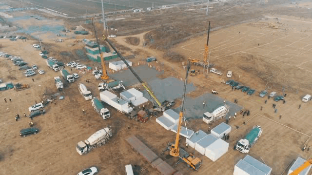 黄庄速度，每一分钟都抓紧！